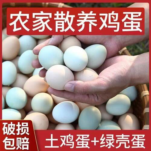 农家新鲜40枚谷物蛋乌鸡蛋混合装鸡蛋正宗散养土鸡蛋柴鸡蛋整箱
