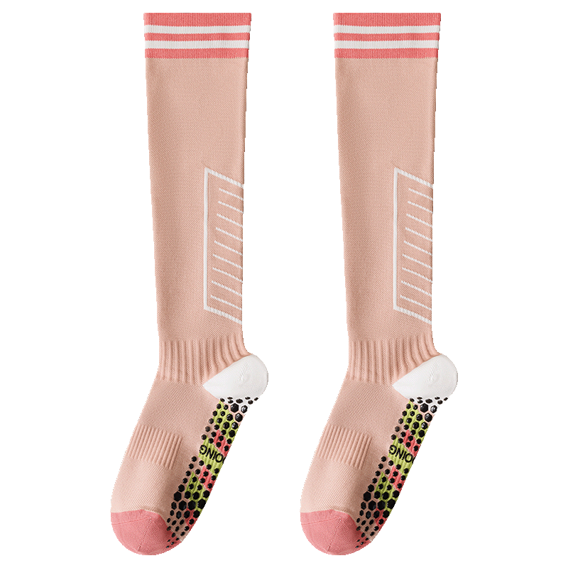 运动压力袜子女专业跑步跳绳压缩袜长筒瘦腿小腿瑜伽健身肌能袜