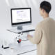 方寸东篱电动升降电脑架站立式 工作台办公升降台桌面增高升降架