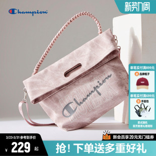 Champion冠军单肩包2026年春夏新款 手提包大容量斜挎包女 休闲时尚