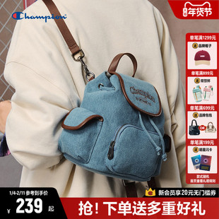 Champion冠军双肩包女书包2026春秋新款休闲女款简约通勤包包背包