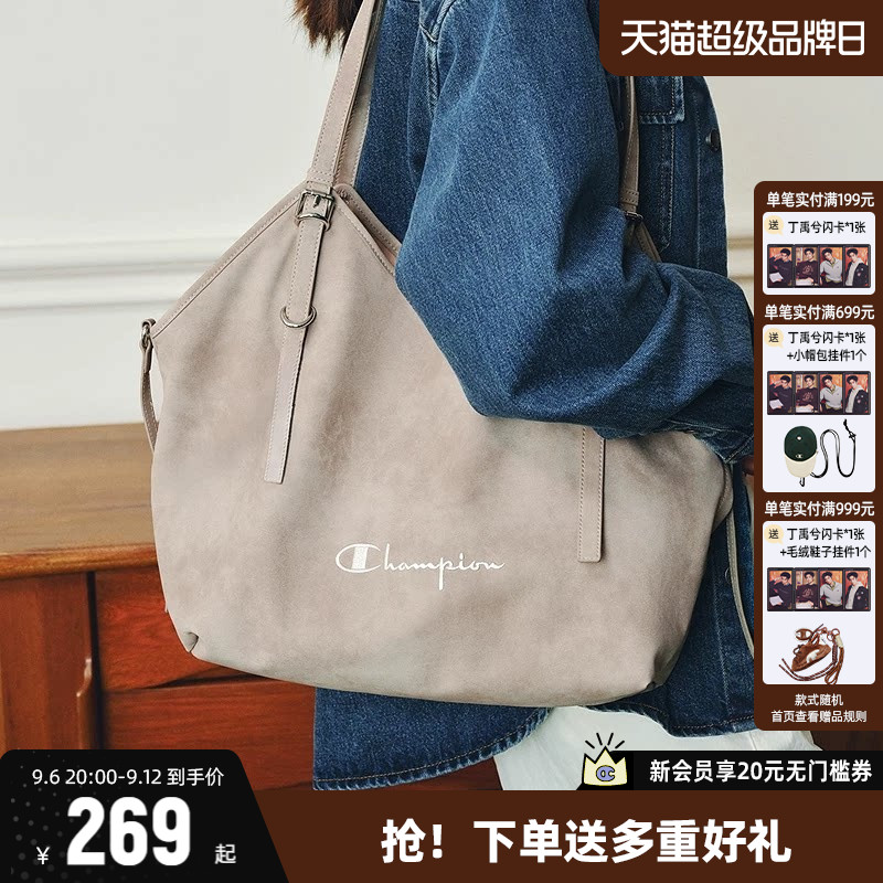Champion冠军托特包单肩包图片