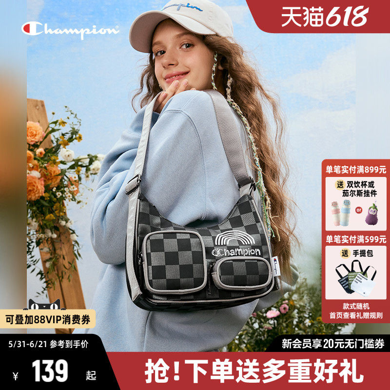 Champion冠军单肩包女包2026夏季新款斜挎包女士腋下包小肩包