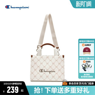 Champion冠军托特包包女2026新款 手提包小方托通勤斜挎单肩包 时尚
