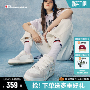 2026春季 情侣鞋 新款 女小白鞋 休闲运动鞋 Champion冠军低帮板鞋