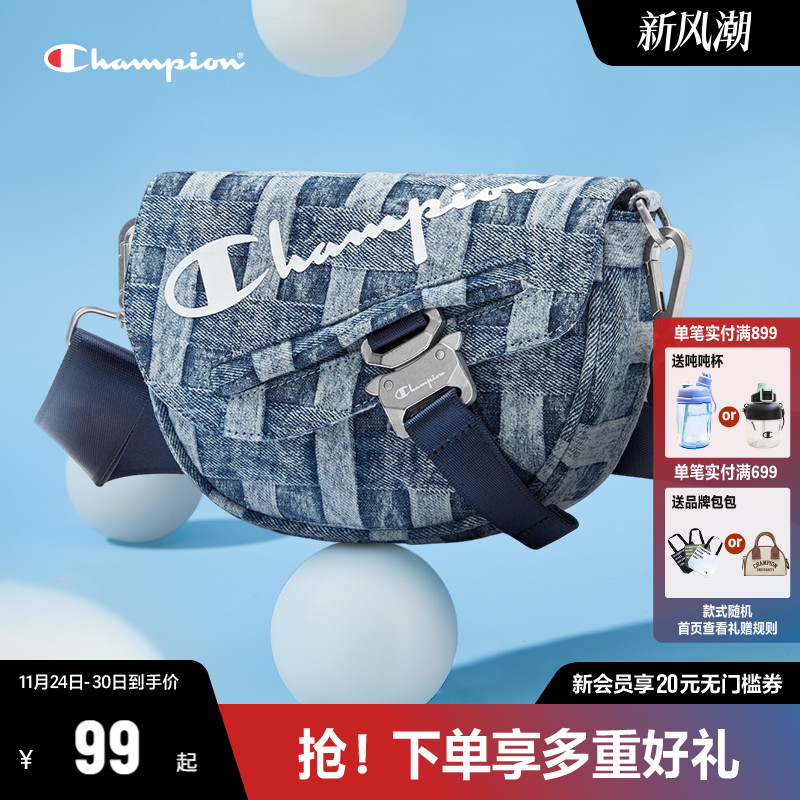 CHAMPION冠军时尚运动单肩包
