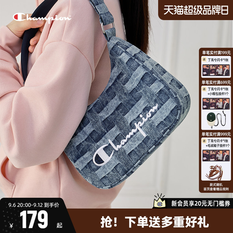Champion冠军单肩包斜挎包腋下包图片