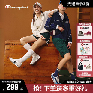 潮牌休闲跑鞋 Champion冠军板鞋 情侣运动鞋 复古德训鞋 女25秋冬新款
