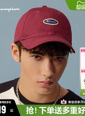 Champion冠军鸭舌帽美式女2026新款复古休闲时尚遮阳棒球帽子男士