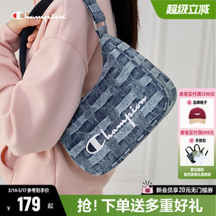 Champion冠军单肩包女包月牙包春季新款牛角包挎包腋下包斜挎包