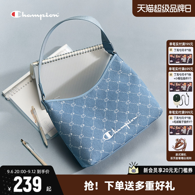 Champion冠军时尚单肩包斜挎包图片