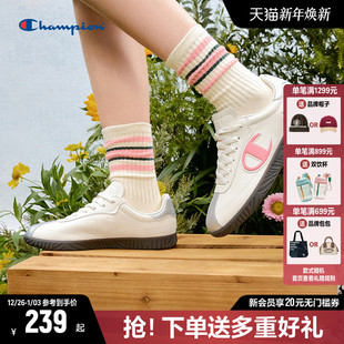 T头德训鞋 男女情侣潮流运动时尚 休闲板鞋 Champion冠军25秋冬新款