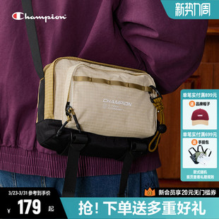 Champion冠军单肩包女漫野小方包2026春夏mini包休闲通勤斜挎包男