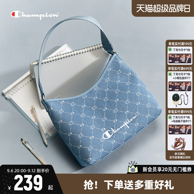 Champion冠军时尚单肩包斜挎包图片