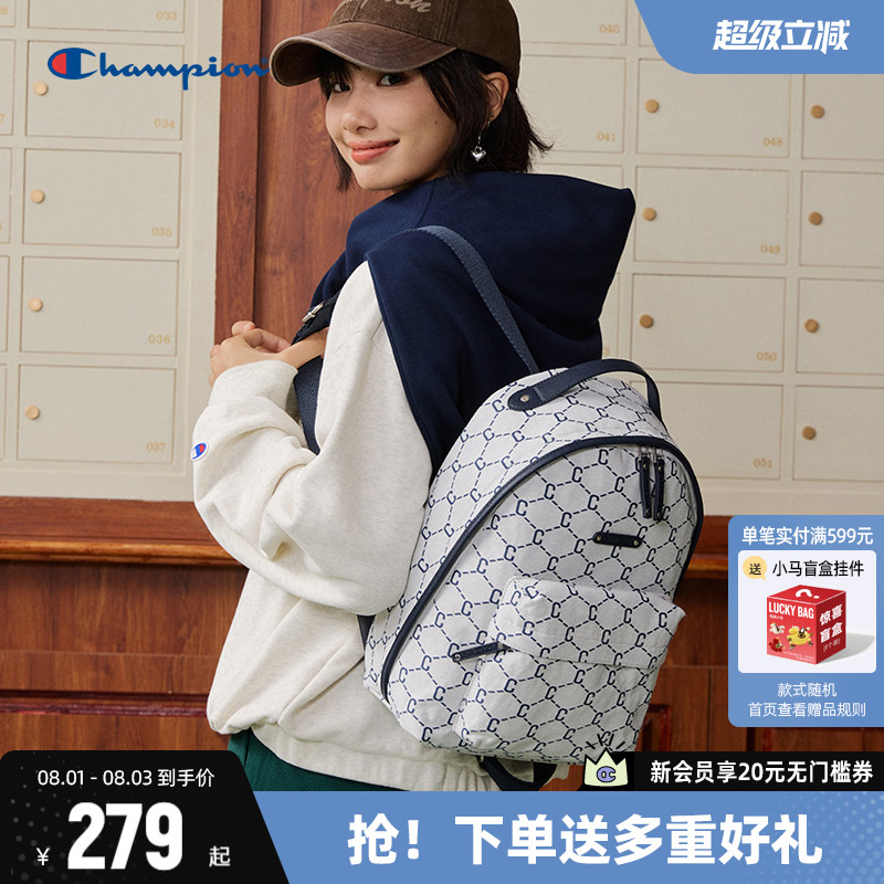 Champion冠军双肩包钻C背包书包