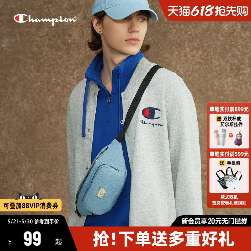 Champion冠军斜挎包女生2026夏季新款胸包腰包单肩包男包