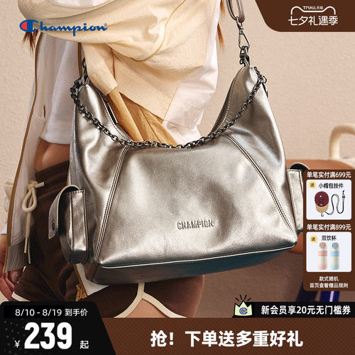 Champion冠军斜挎包女单肩包托特