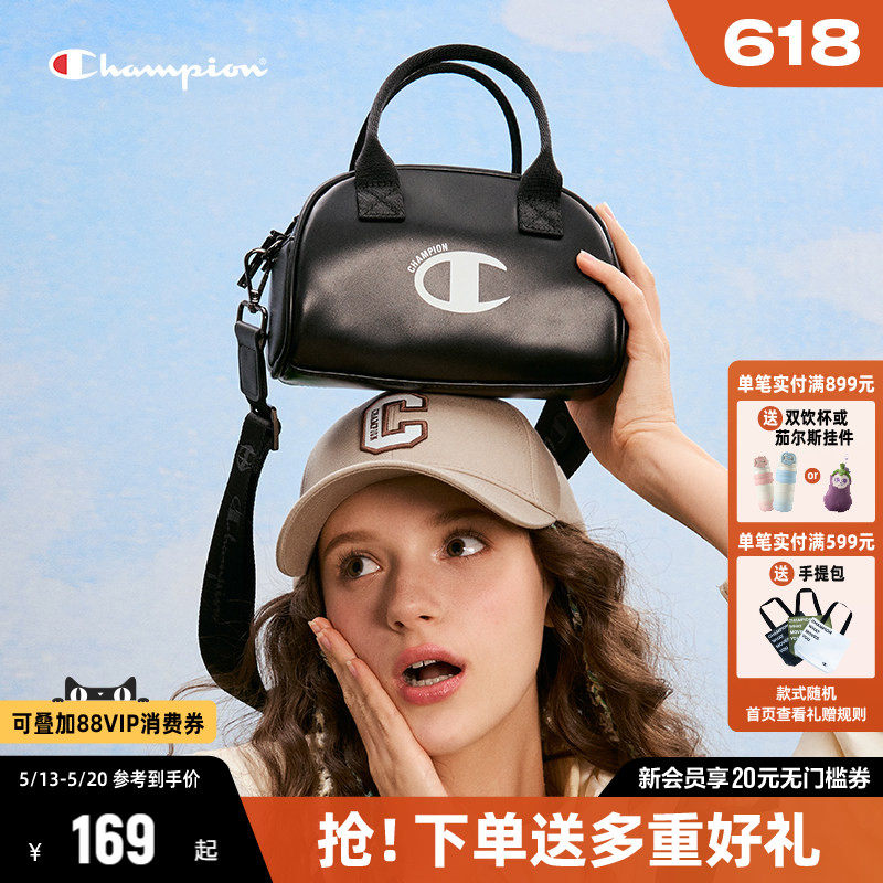 Champion冠军斜挎包女单肩包夏季新款简约多背负休闲托特手提