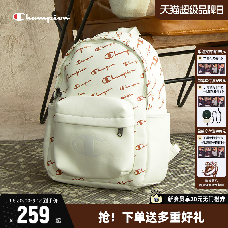Champion冠军老花双肩包