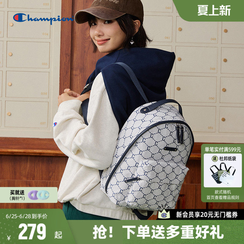 Champion冠军双肩包钻C背包书包