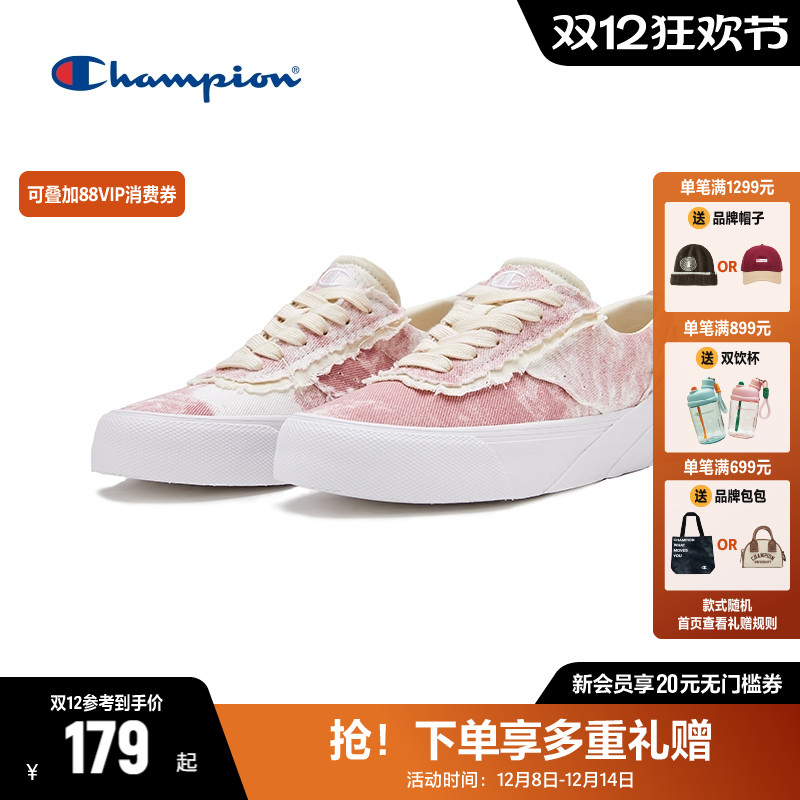 Champion冠军滑板鞋女厚底