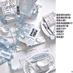 ins风周边拍照道具桌面静物摆件追星备小卡高级感整套拍摄高级