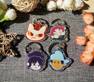 大理寺日志周边 人物大头钥匙扣 少卿卤蛋教主花花 作者寄卖/RC