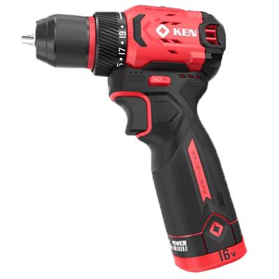 ken锐奇无刷锂电手电钻小钢炮大扭矩专业级手枪钻充电钻转7316X