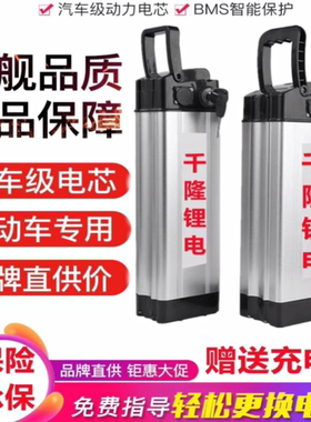 48v20ah电动车锂电池代驾车锂电瓶折叠车全新自行车电池12ah15ah