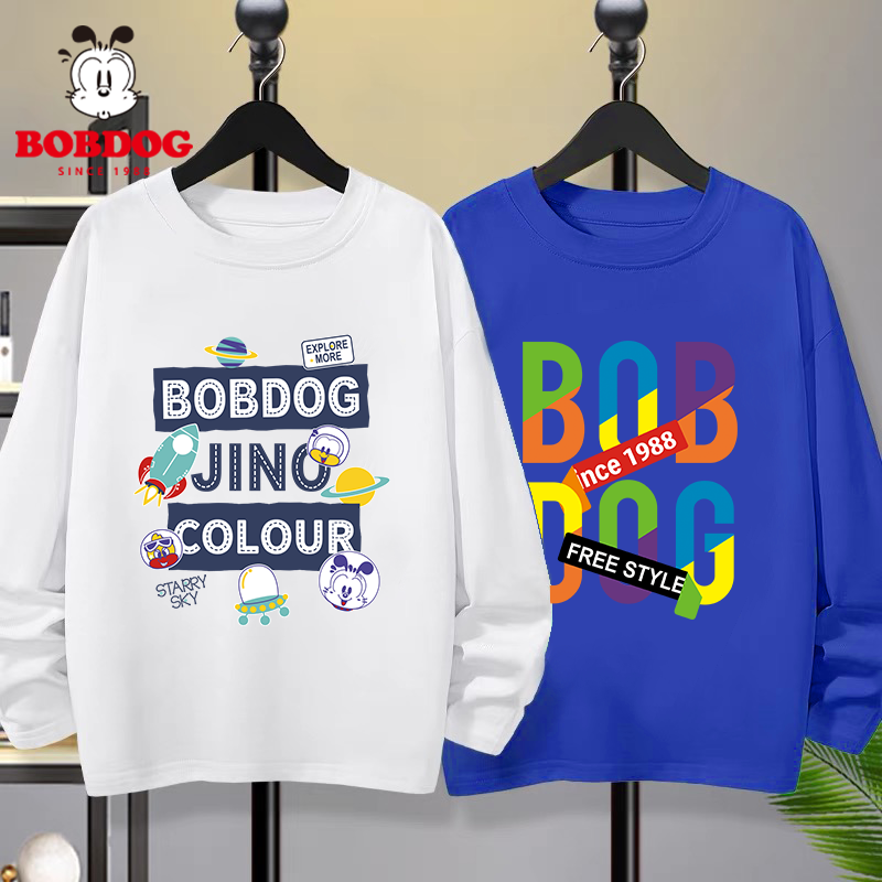 巴布豆儿童长袖t恤春秋季新款小男孩纯棉上衣男童打底衫全棉潮,童装/婴儿装/亲子装,T恤,淘宝优惠券,粉丝福利购,淘宝优惠卷