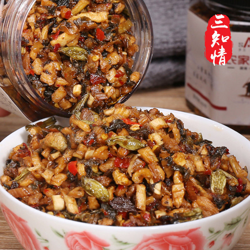三知情农家外婆菜280克/瓶下饭菜