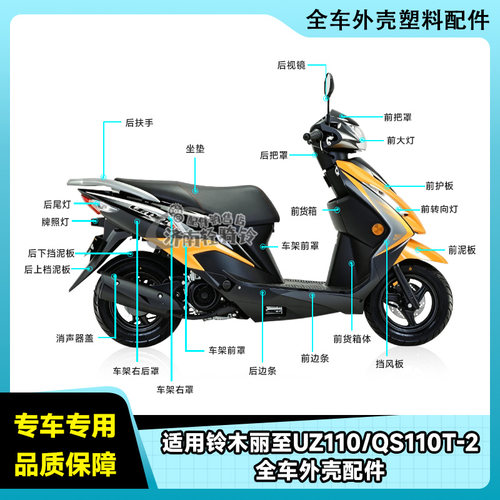 UZ110T全车配件QS110T-2