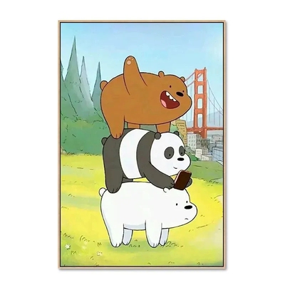 diy数字油画油彩画填充画丙烯