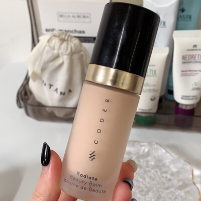 code8有色面霜n00n05粉霜新包装保湿妆前乳素颜霜