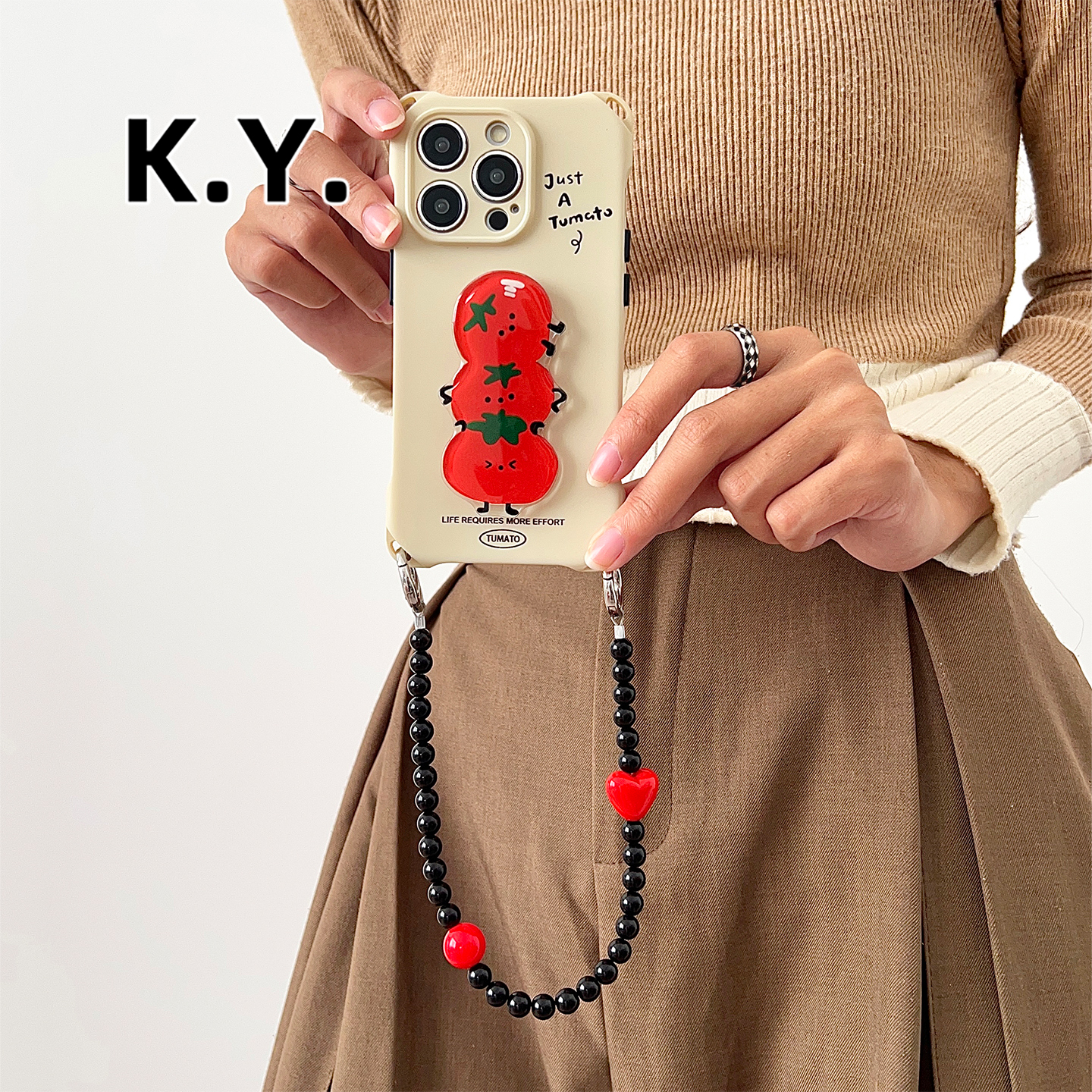 适用于苹果17PROMAX手机壳挂绳斜挎华为mate70番茄折叠支架16/15/14PM手提腕带FINDX8保护壳小米15PRO软硅胶