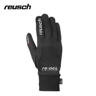 Reusch炫驰运动休闲滑雪手套可触屏防滑内胆抓绒手套4907192