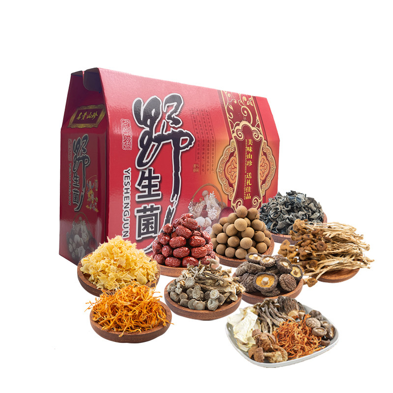 鲜山叔干货大礼包1155g/1盒