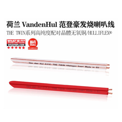 荷兰VandenHul范登豪THE TWIN双子晶體无氧铜 环绕汽车音响喇叭线