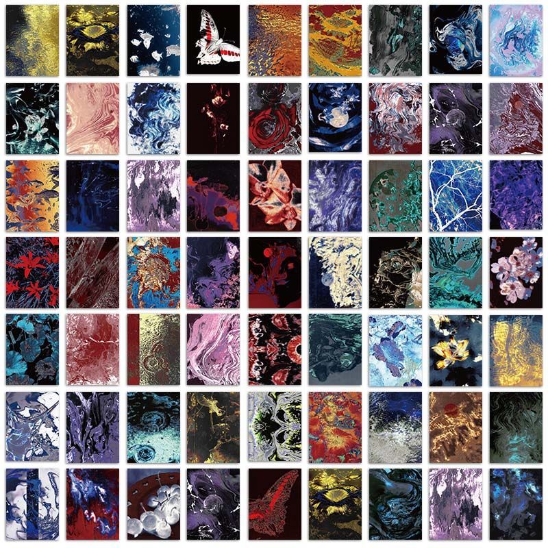 thumbnail for 120 Indescribable Art Stickers Minimalist Fancy Stylish Creative Notebook Decoration Stickers