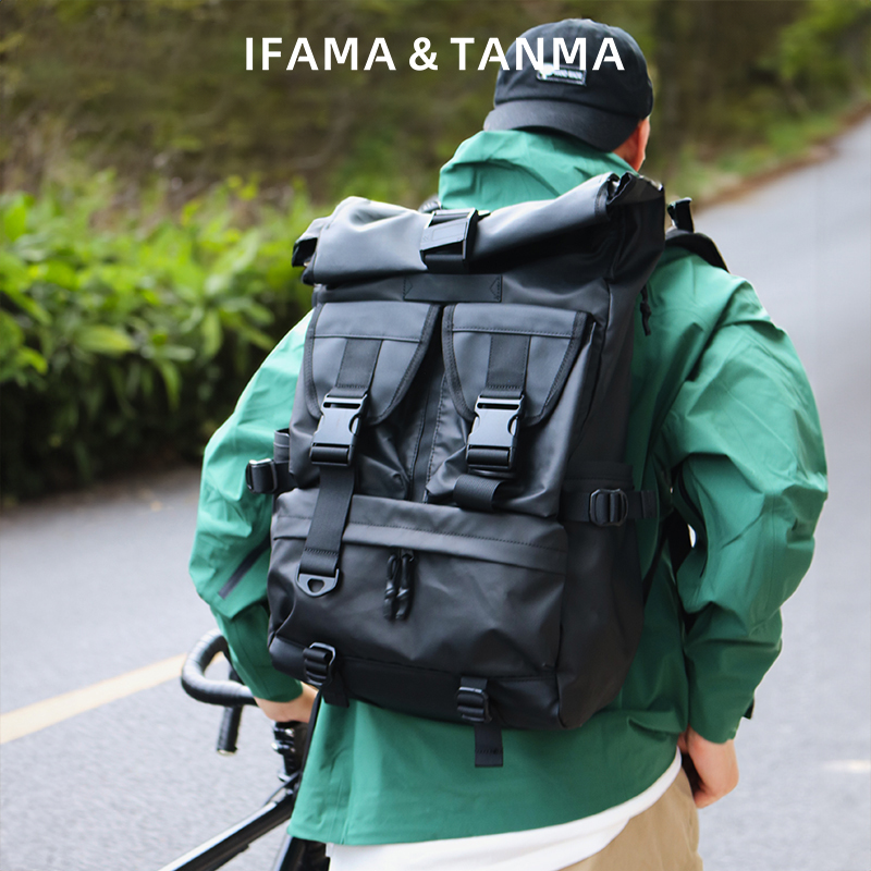 IFAMA&TANMA通勤男机能双肩包