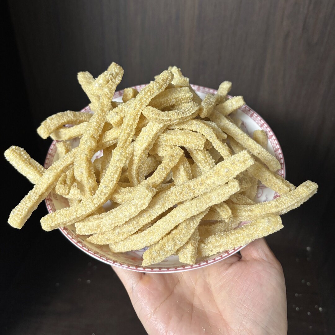 油炸豆腐条 脆皮豆腐丝家用凉拌卤制火锅食材商用配菜豆制品干货