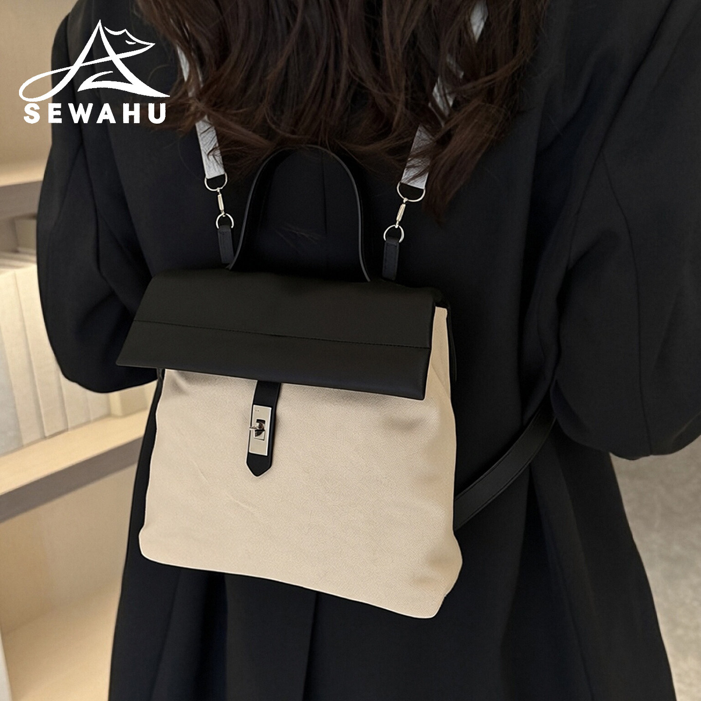 SEWAHU双肩包单肩包通勤百搭背包