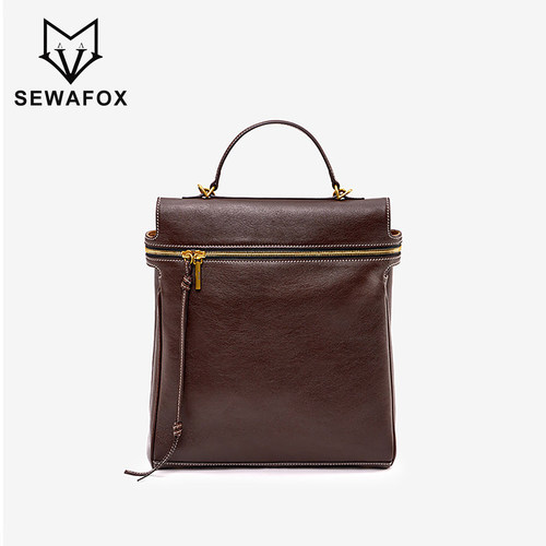 SEWAFOX轻奢女通勤大容量双肩包