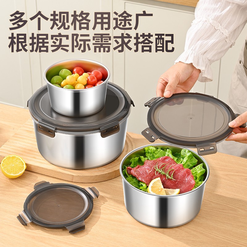 316不锈钢保鲜盒食品级密图片