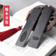 檀木书签来图定制刻字学校logo木质创意镂空古典中国风对装 纪念品 情侣礼物订制小学生用文创产品毕业季