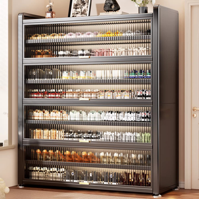 钢制鞋柜家用落地多层防尘鞋架子