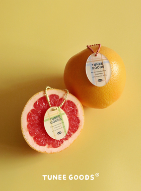 TUNEE GOODS原创插画钥匙扣亚克力挂件 复古卡通红色小熊钥匙圈