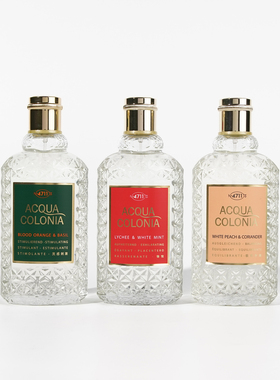 4711经典古龙血橙罗勒荔枝薄荷白桃纯净微风原始森林香菜香水小样