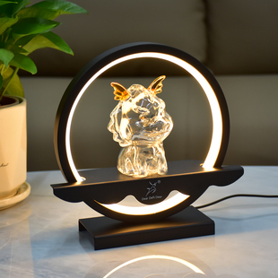 金豆豆收纳瓶摆件萌粒佛龛背景灯光置物架