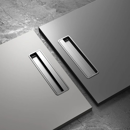 隐形暗拉手衣柜移门把手